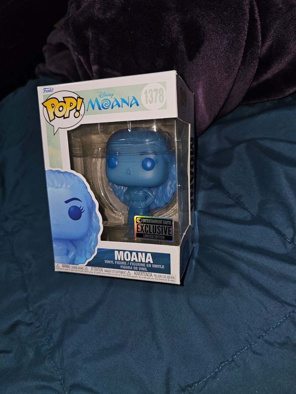 Funko Pop! Disney Moana Translucent 1378 Entertainment Earth Exclusive